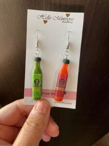 A perfect pair of custom earrings