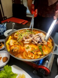 Seafood casserole, best dinner places in gurgaon
