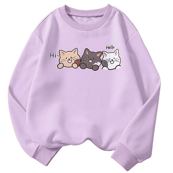 Japanese Kawaii Gifts Cat Sweatshirt