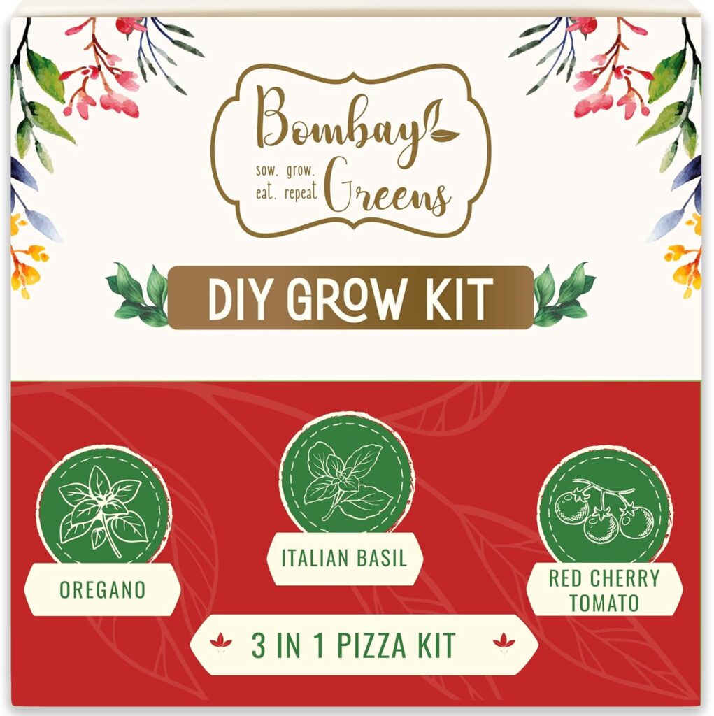 diy grow pizza herbs kit