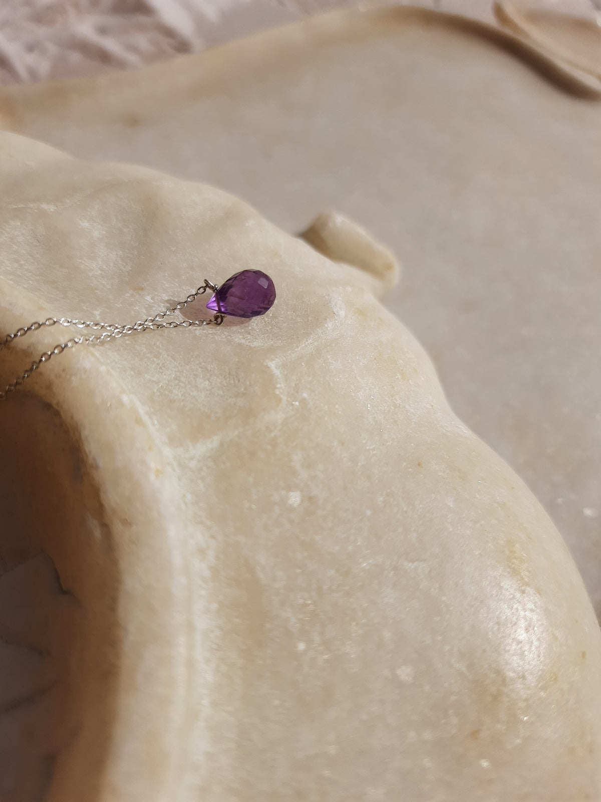 Amethyst necklace