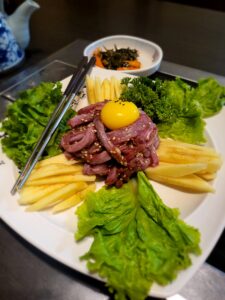 Steak Tartare, good places for dinner in gurgaon