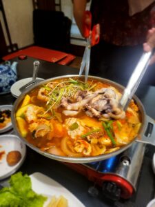 Seafood casserole, best dinner places in gurgaon