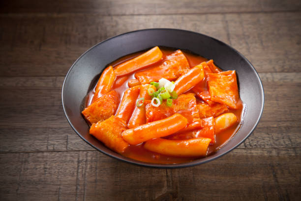 Spicy Rice Cakes, Korean Food, Tteokbokki